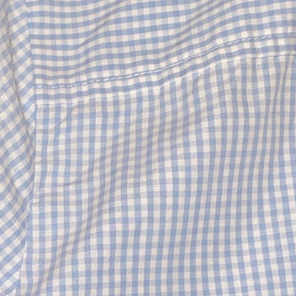 Laura Scott Gingham Button Down Shirt Size Women’s Extra Large - Picture 9 of 10